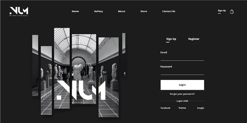 NUM MUSEUM SIGNUP