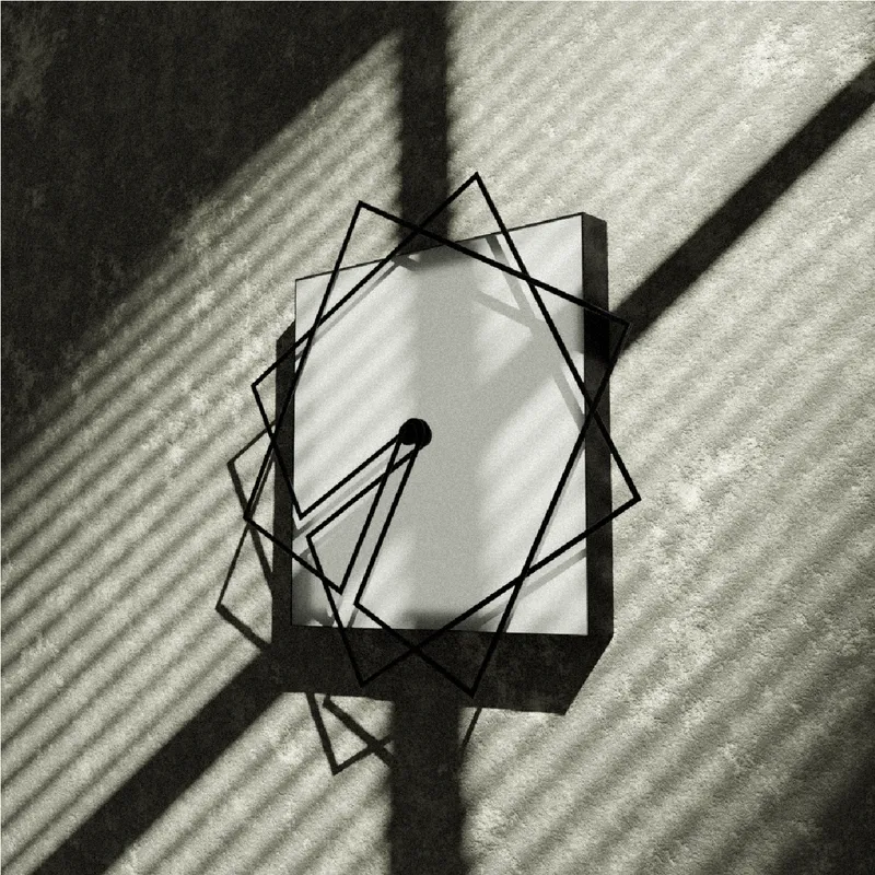 TURNING SQUARES CLOCK